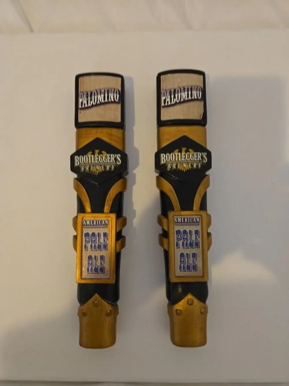 Bootlegger's Brewery Palomino American Pale Ale Tap Handles